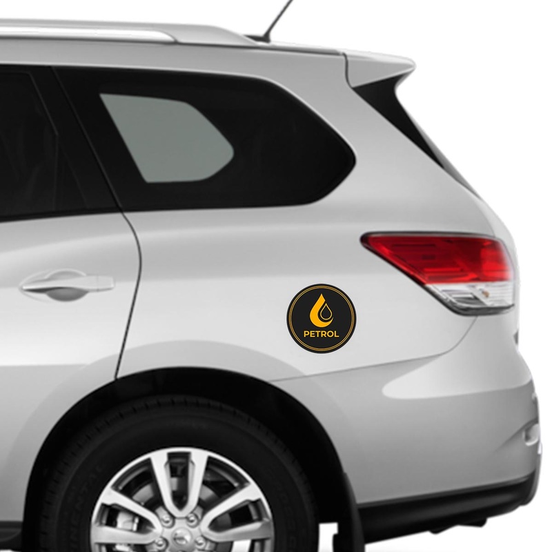 Petrol #7 Car Fuel Tank Decal