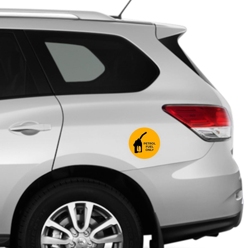 Petrol #8 Car Fuel Tank Decal