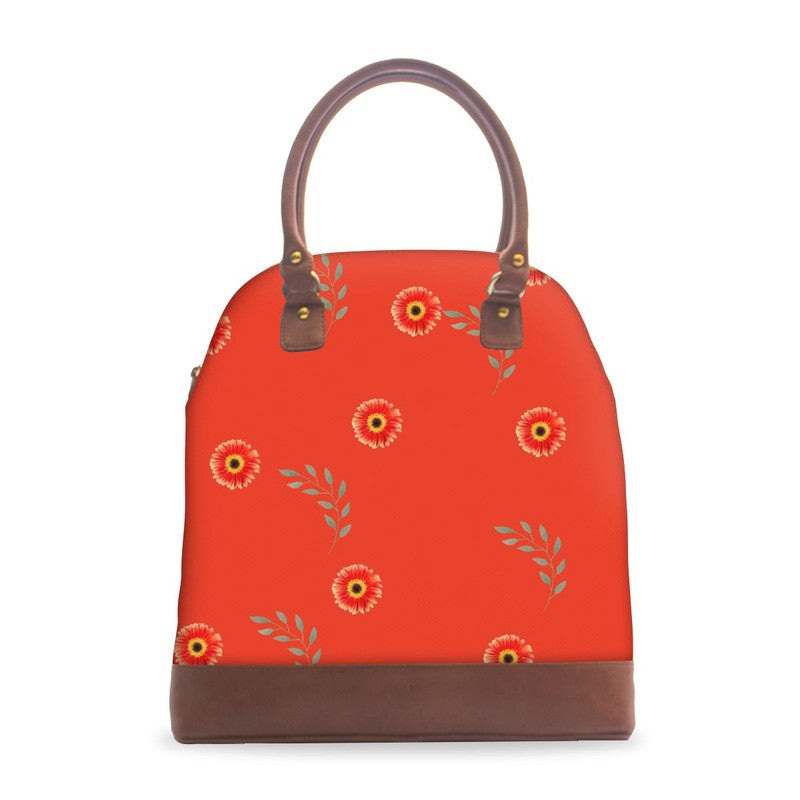 Artistic Floral Deluxe Tote Bag