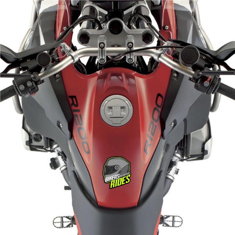 Better Rides Bike Fuel Tank Decal