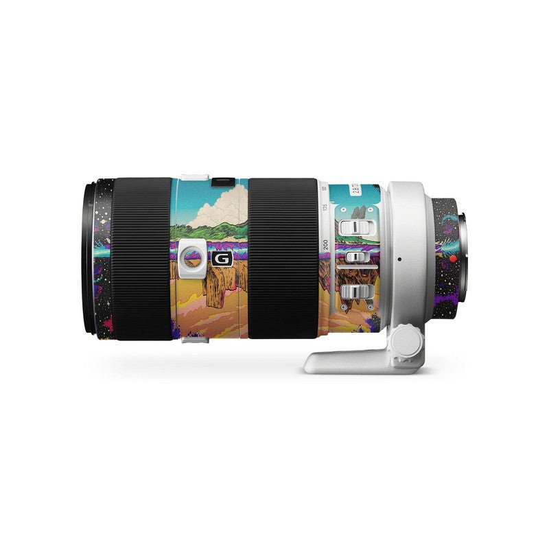 Canvas Mountain Lens Skin
