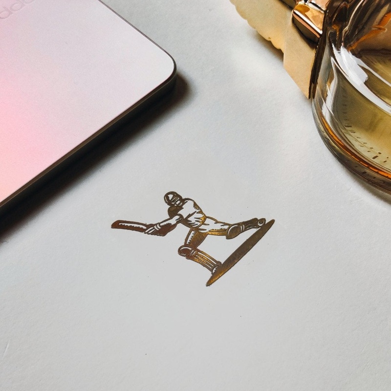 Cricket Fan Golden Logo