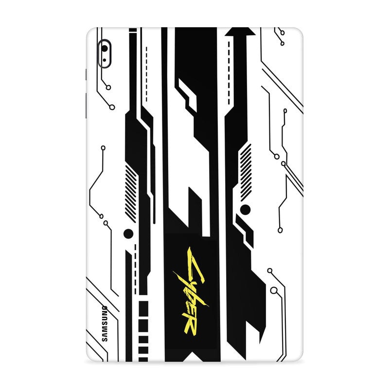 Cyber White Tab Skin
