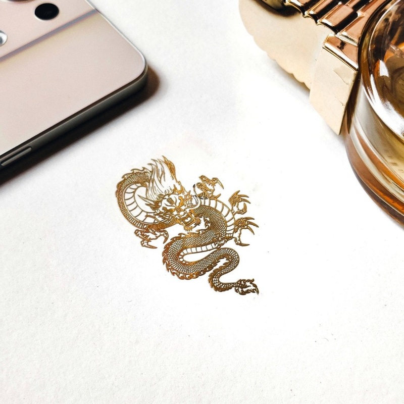 Dragon Golden Logo