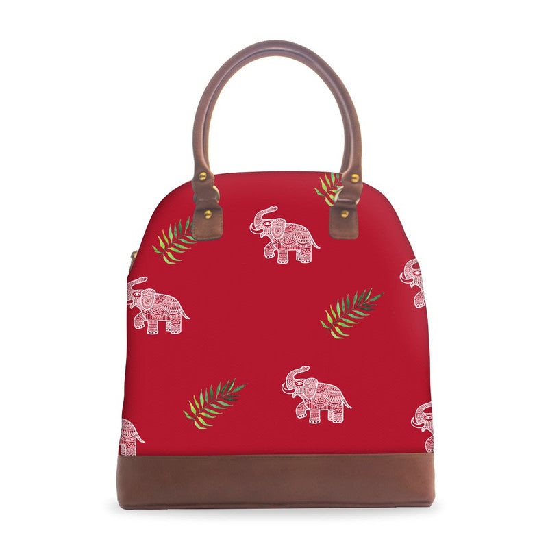 Elephant Mandala Art Deluxe Tote Bag