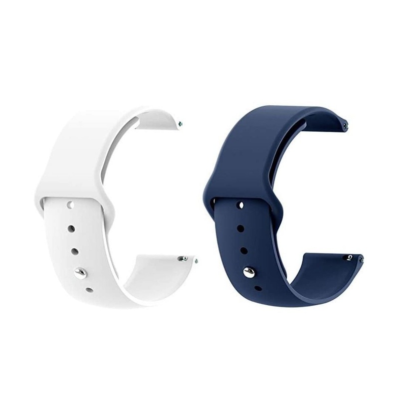 iWatch Strap Blue & White (Pack Of 2) - SELECT MM- WrapCart