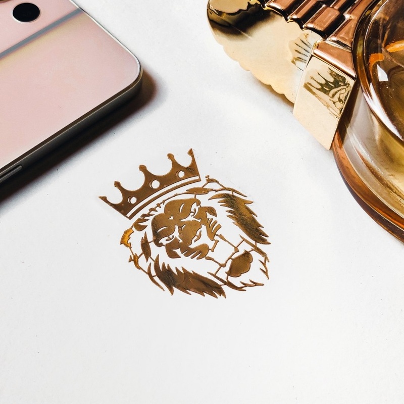 Lion King Golden Logo