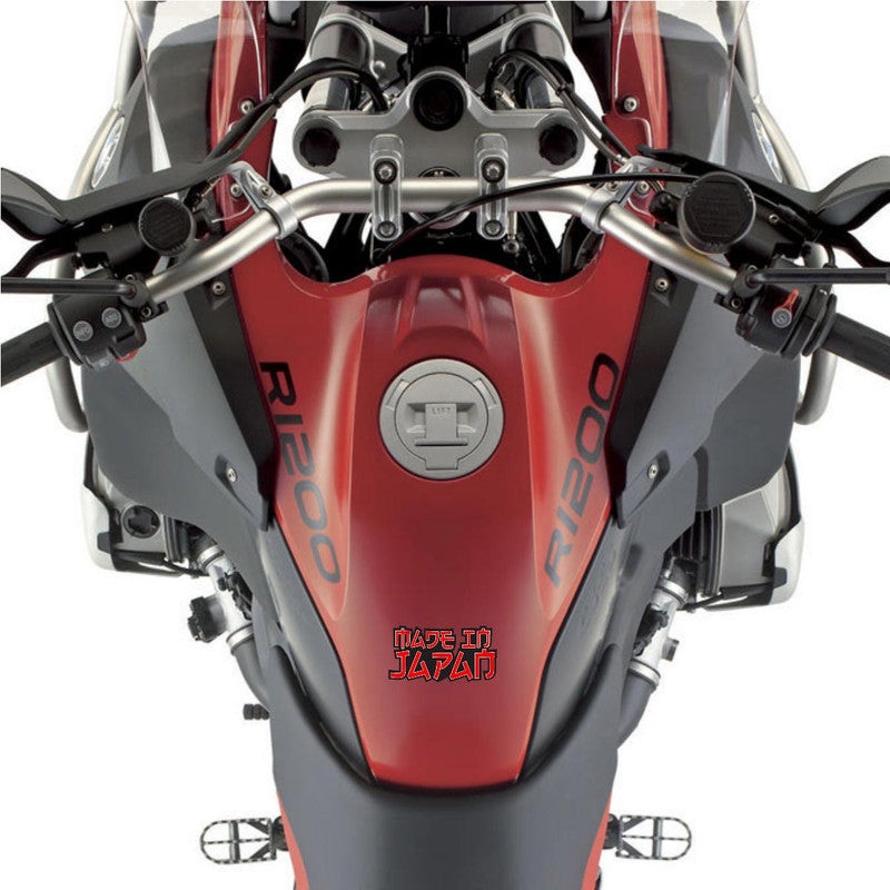 Made In Japan Bike Fuel Tank Decal