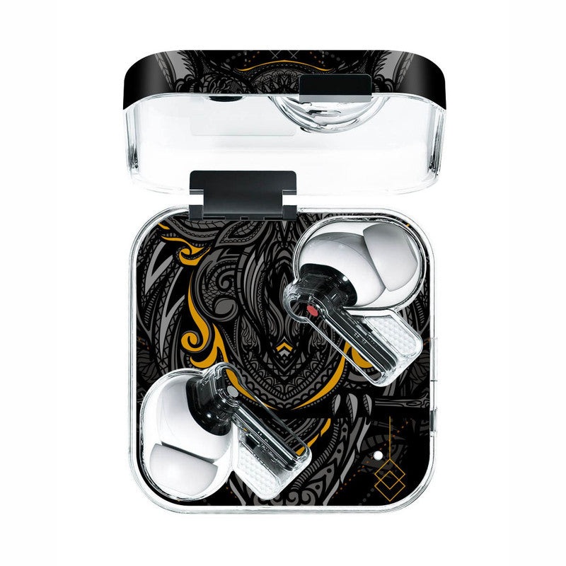 Classic Owl Dark Yellow Nothing Ear 1 Skin