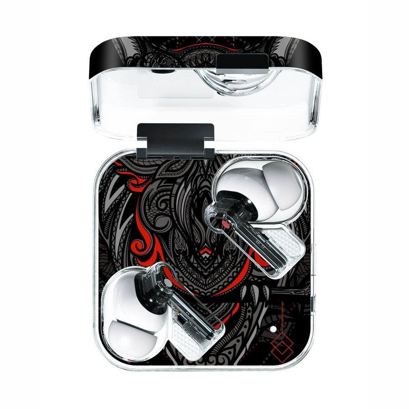 Classic Owl Red Nothing Ear 1 Skin