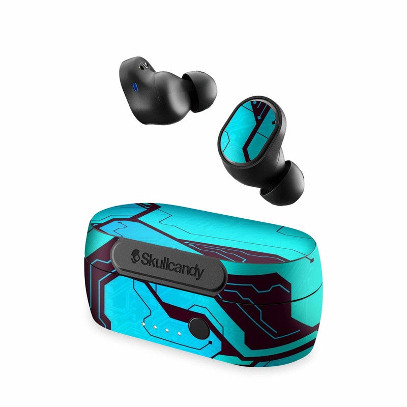 Colourful Topography Green Skullcandy Sesh Skin