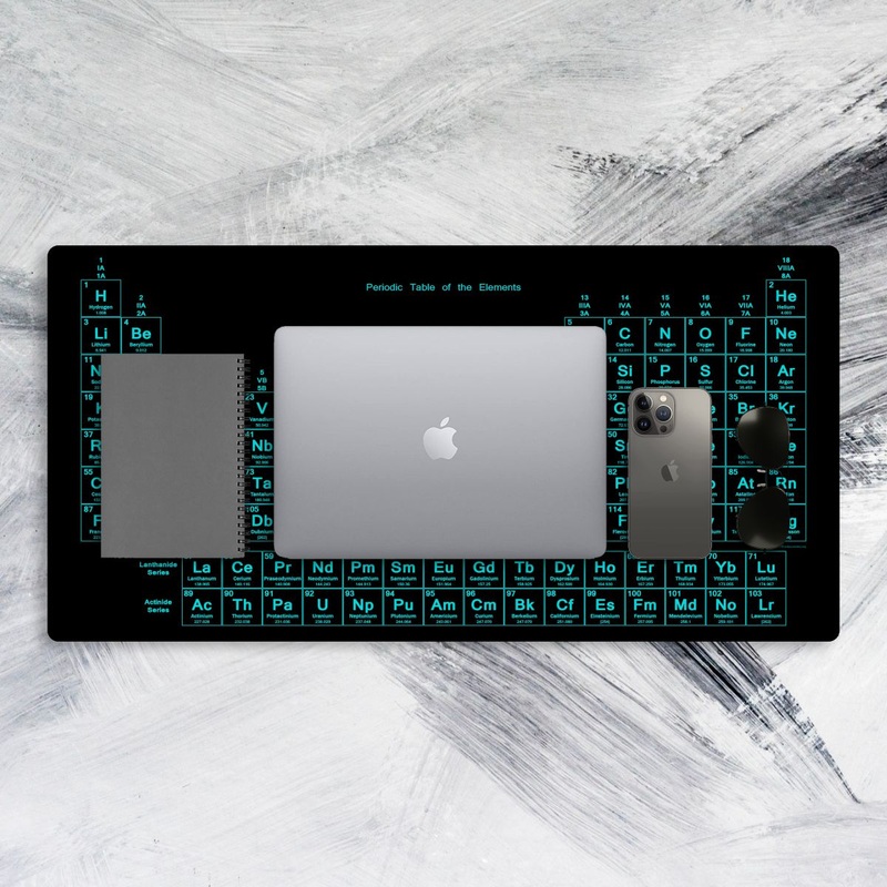 Periodic Table Designed Tech Mat