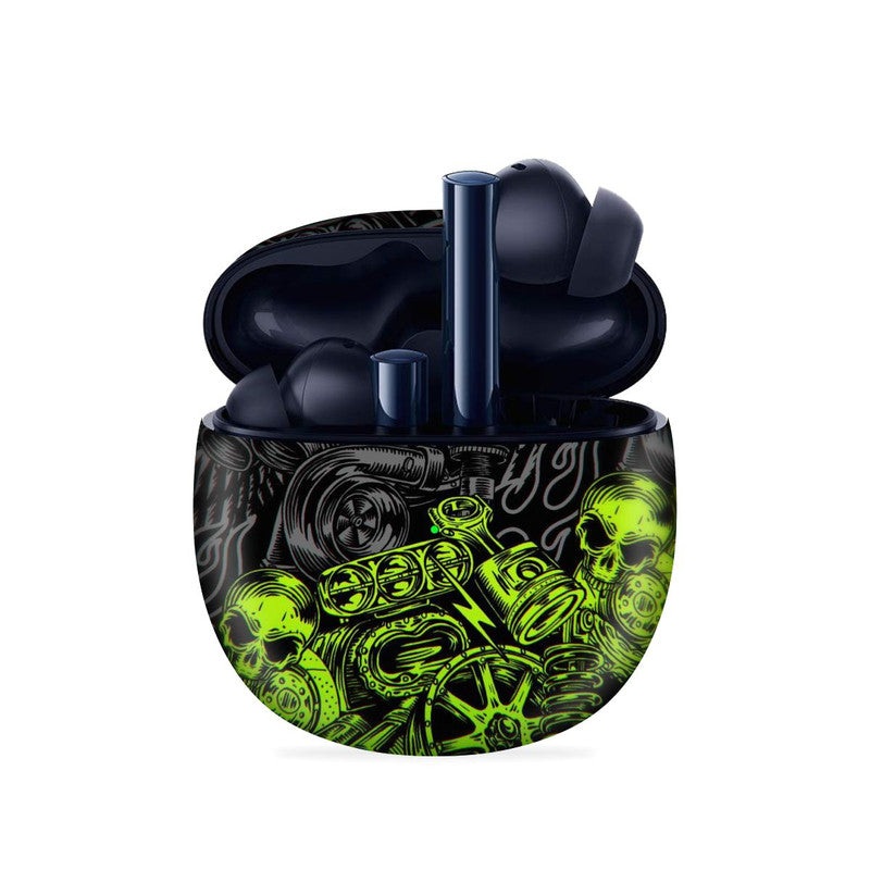 Skull Mech Realme Buds Air 2 Skin