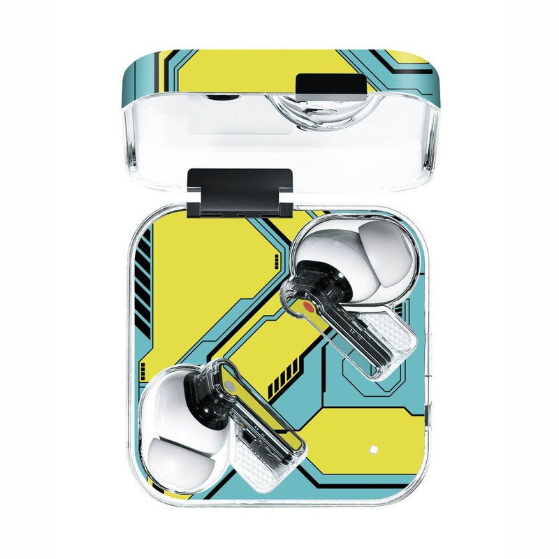 Techy Cyber Yellow Nothing Ear 1 Skin