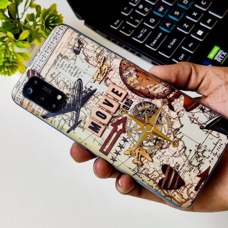 Travel Compass - Golden Concept