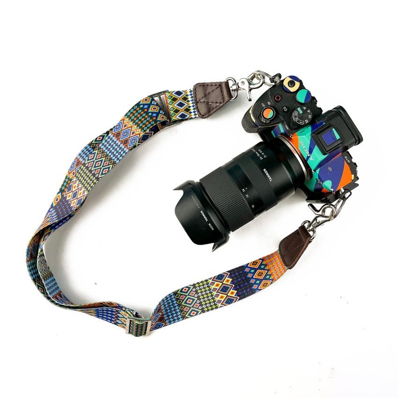 Camera Shoulder Adjustable Strap - MultiPattern