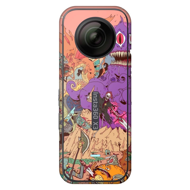 Trippy Hippie Insta 360 Skin
