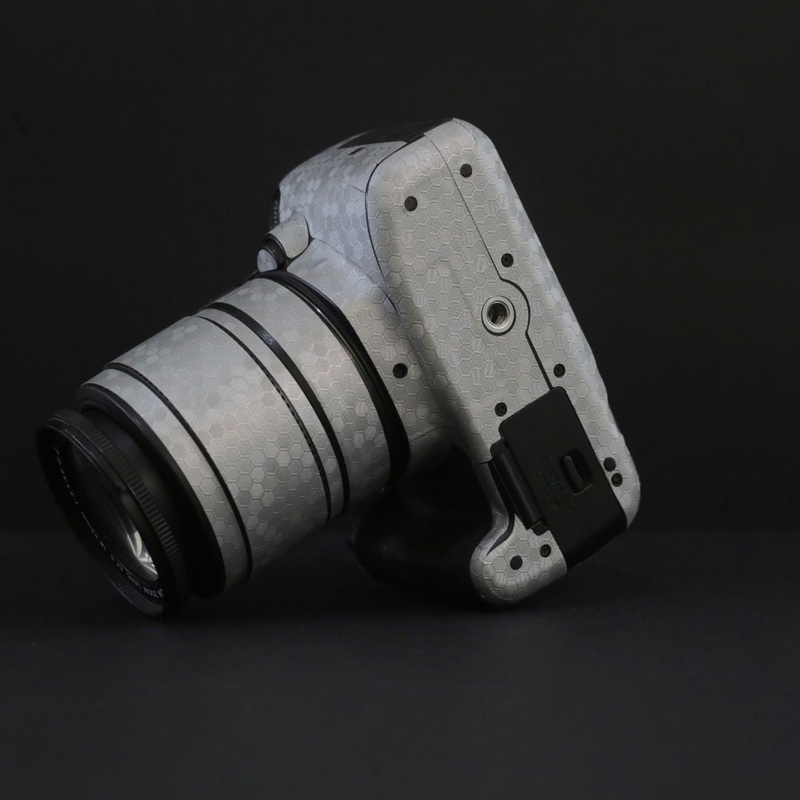 Grey HoneyComb Textured Camera skin