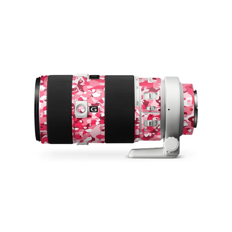 Pink Camo Camera Lens Skin