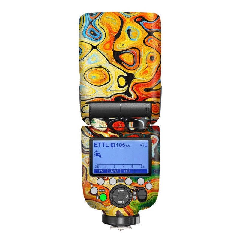 Vibrant Mirage Camera Flash Skin
