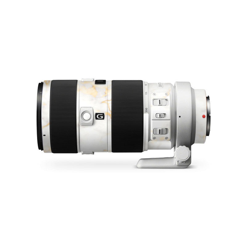 White Gold Marble Lens Skin