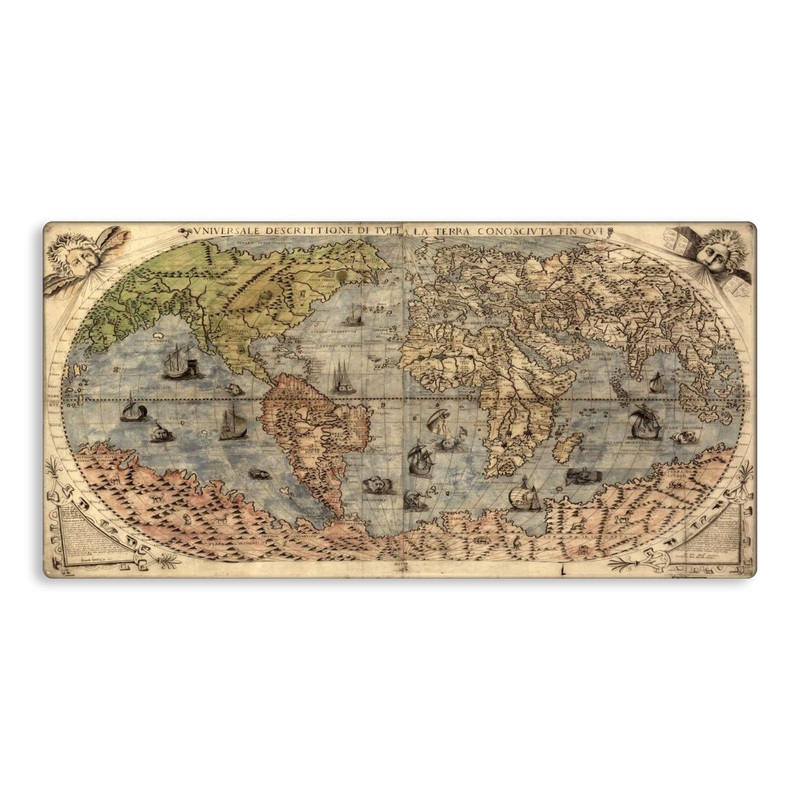 Ancient Map Tech Mat