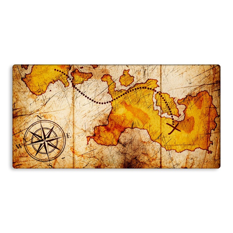 Compass Map Tech Mat