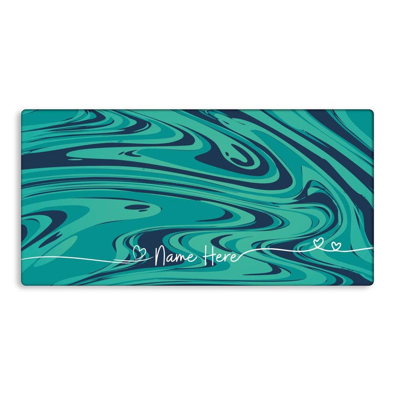 Flowy Custom Name TechMat