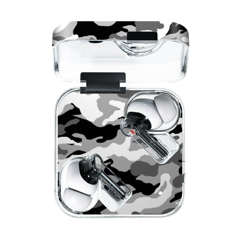Grey Camo Skin Skin - For Nothing Ear 1, 2, CMF