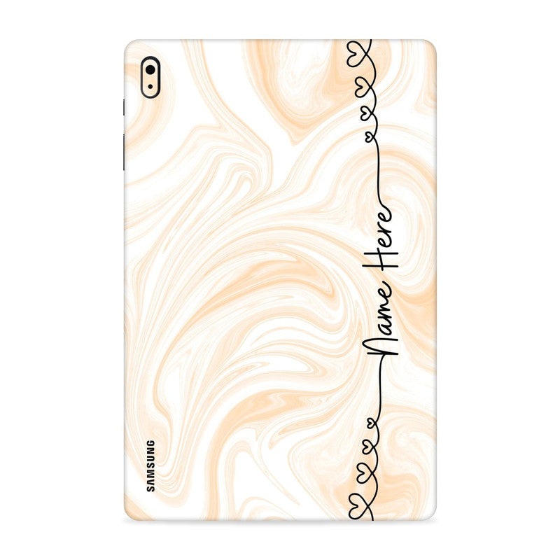 Liquid Peach Custom Name Tab Skin