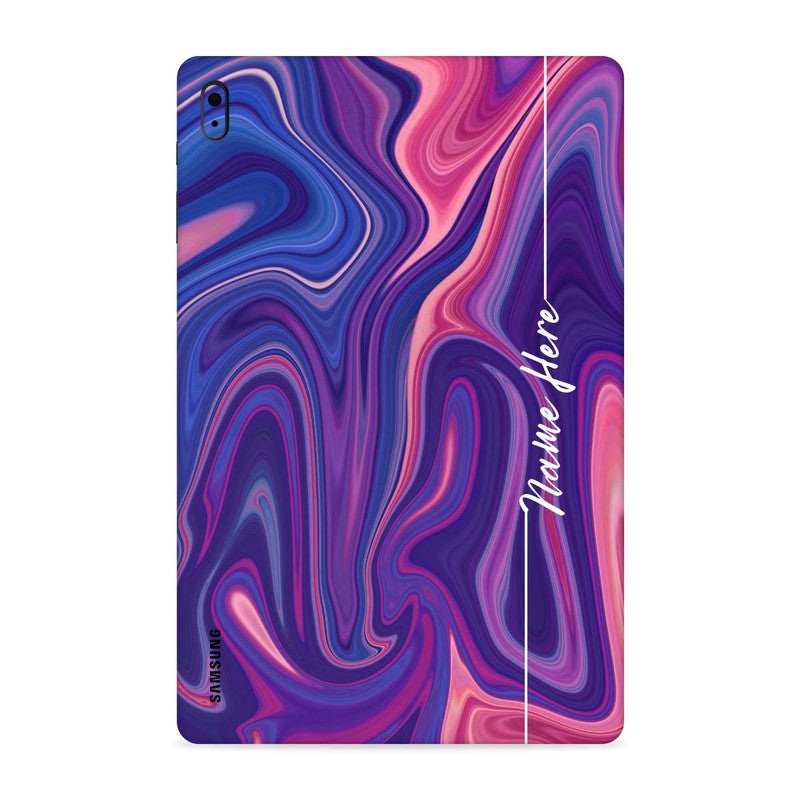 Liquid Purple Custom Name Tab Skin