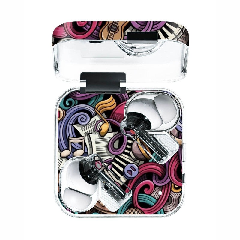 Music Abstract Skin Skin - For Nothing Ear 1, 2, CMF