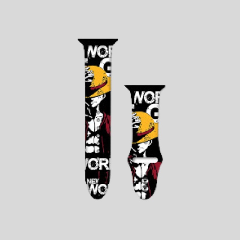 Printed Pirate Theme Silicone Strap - 38/40/41 MM