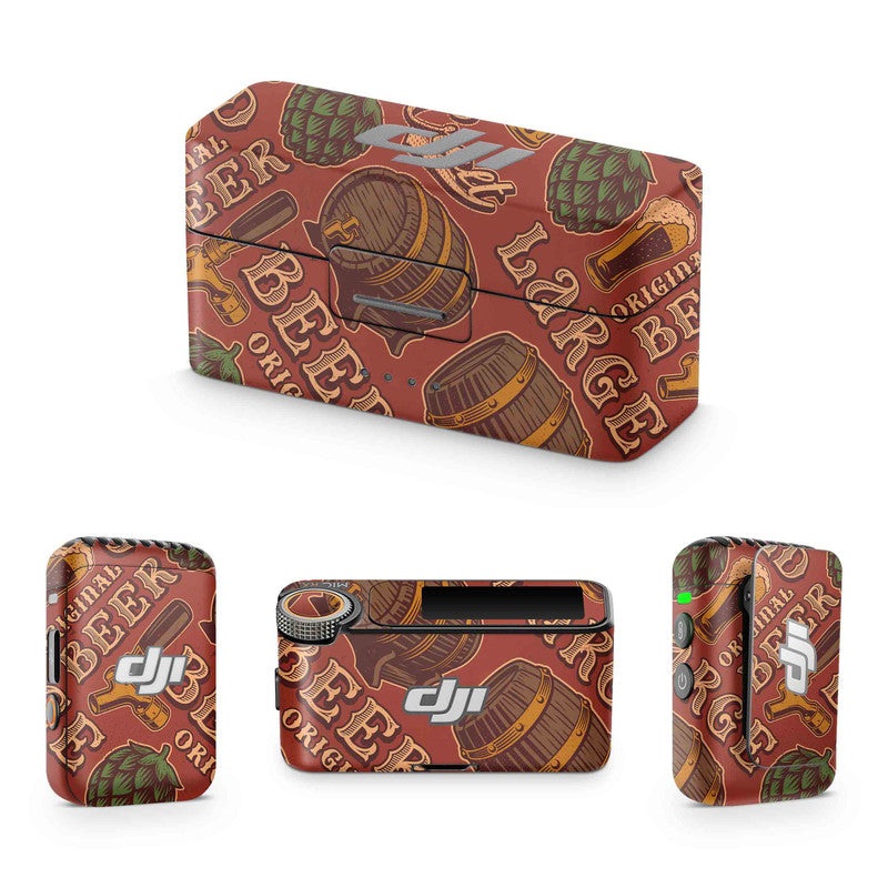 Beer Retro DJI Mic Skin