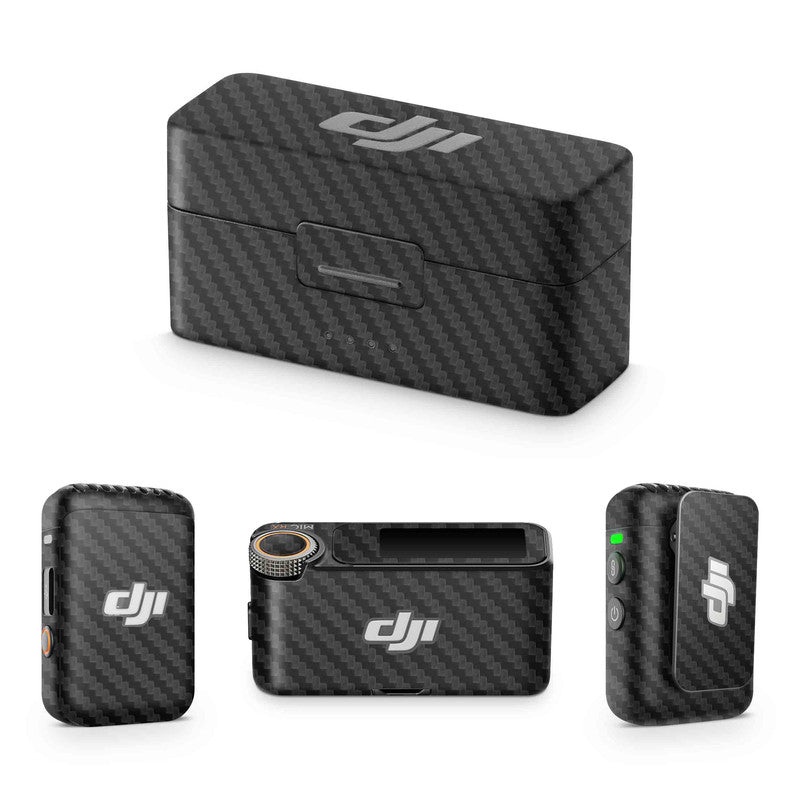 Black Carbon DJI Mic Skin