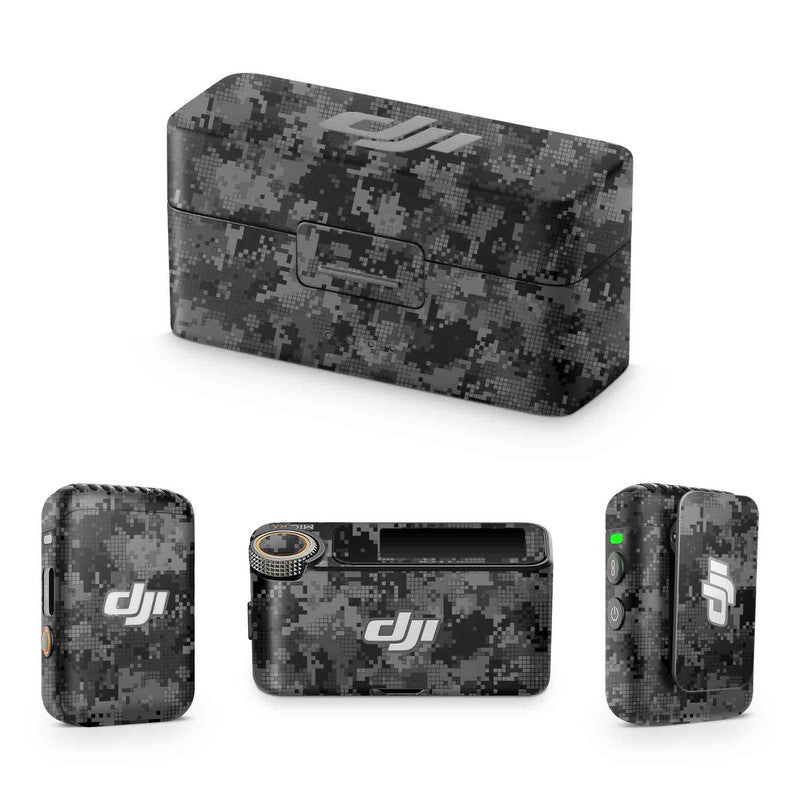 Black Pop DJI Mic Skin