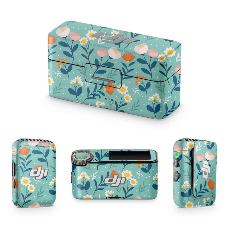Blooming Flowers DJI Mic Skin