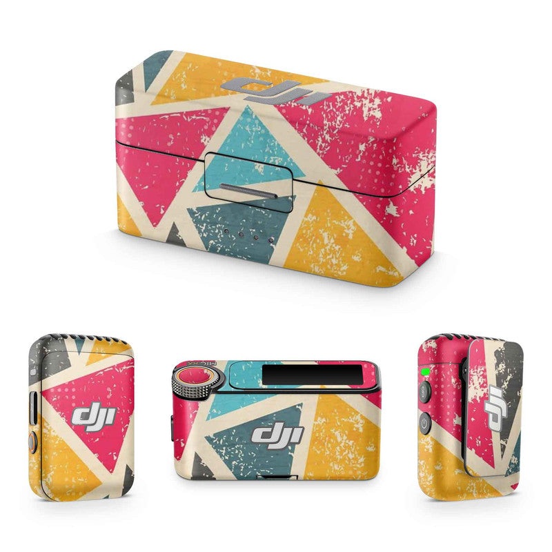 Classic Triangles DJI Mic Skin