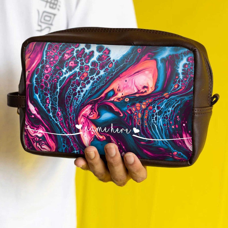 Liquid Psychedelic Custom Name Utility Pouch