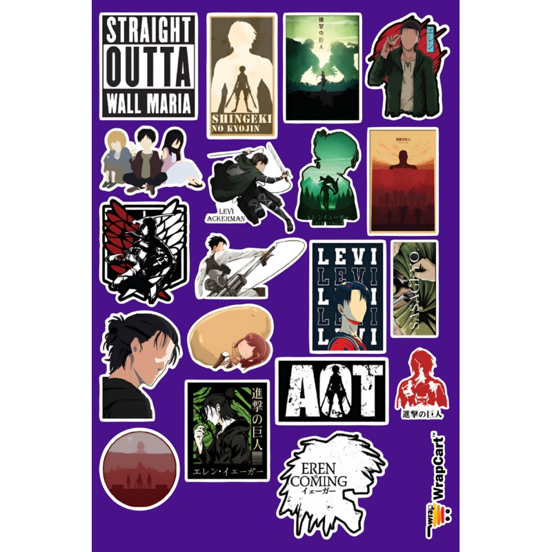 Mini Sticker Pack - AOT