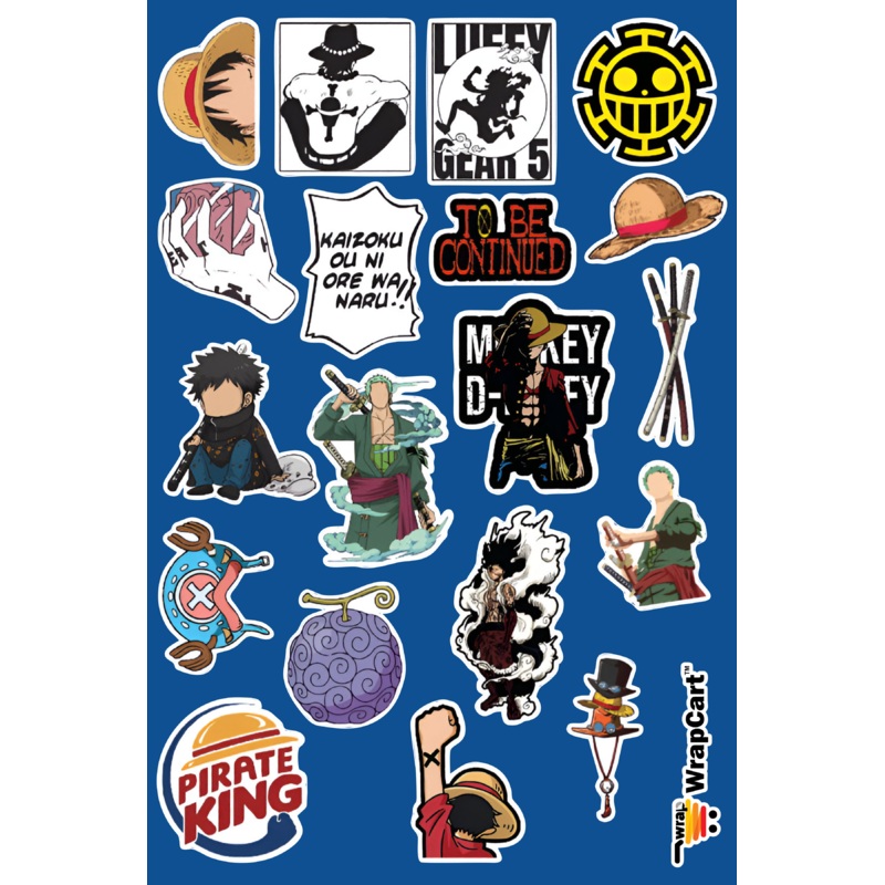 Mini Sticker Pack - One Piece