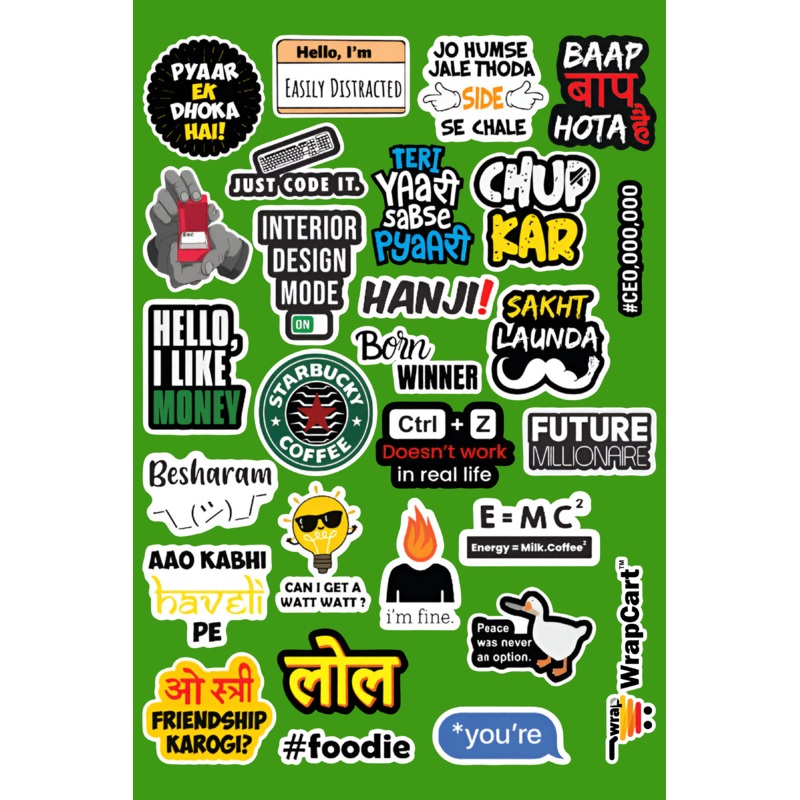 Mini Sticker Pack - Quotes