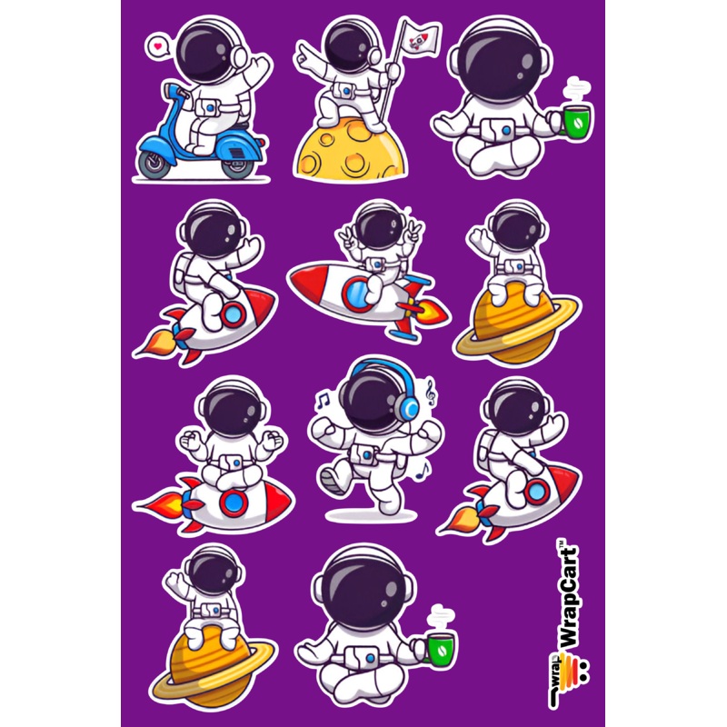 Mini Sticker Pack - Space