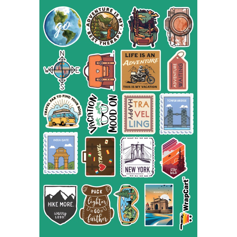 Mini Sticker Pack - Travel