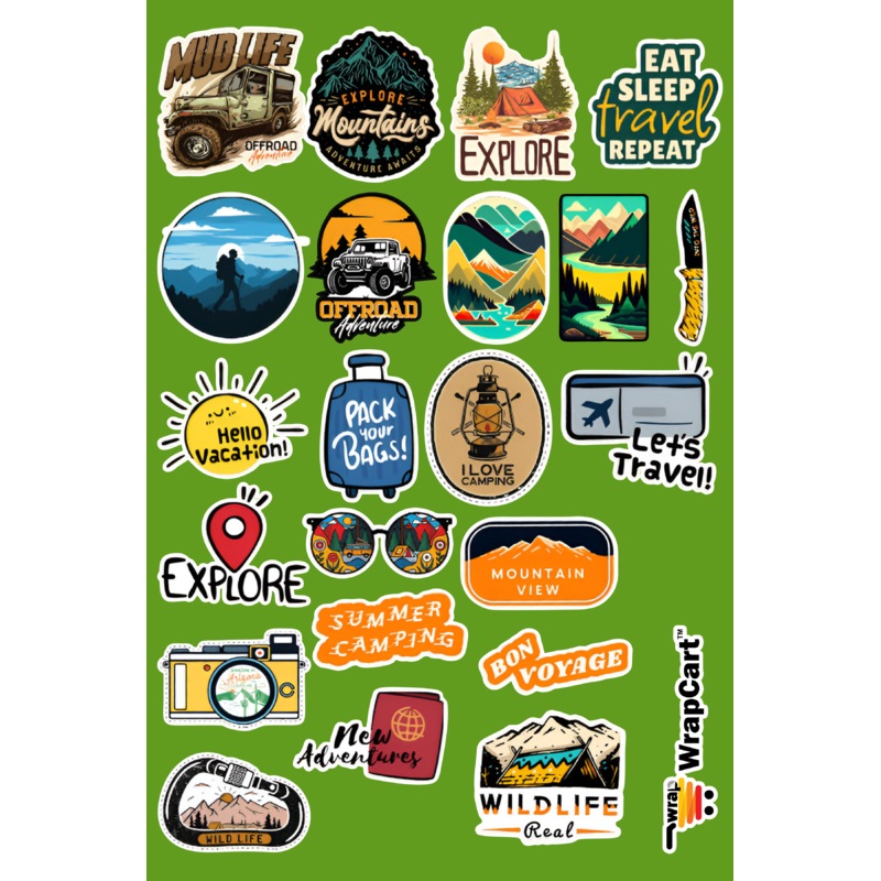 Mini Sticker Pack - Wanderlust