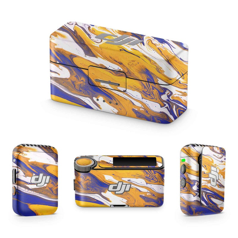 Psychedelic Nebula DJI Mic Skin