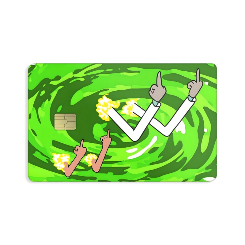 Rick and Morty Portal Card Skin
