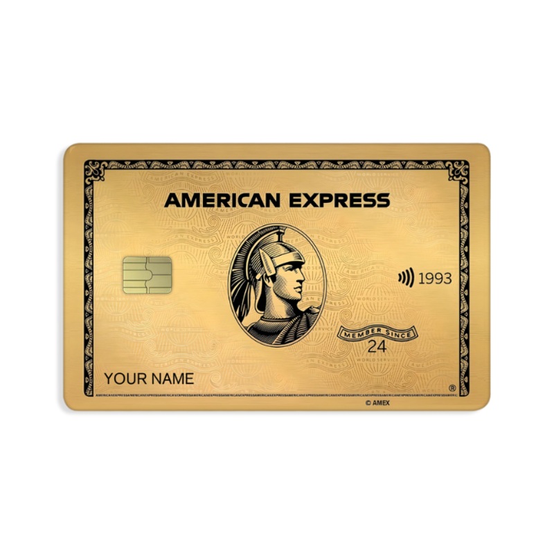 American Express Gold Card Skin