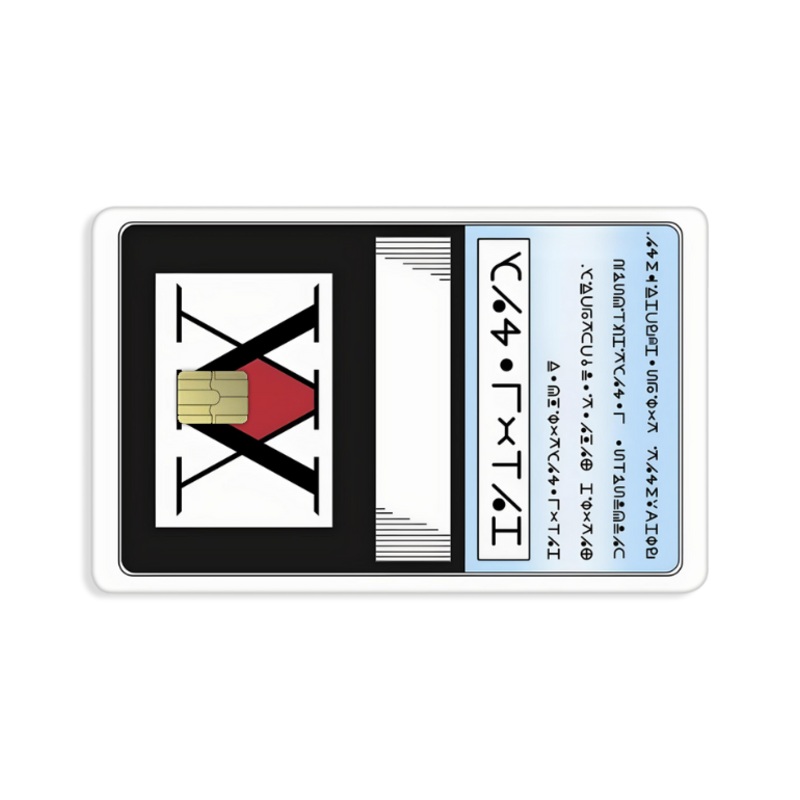 Hunter X Hunter License Card Skin