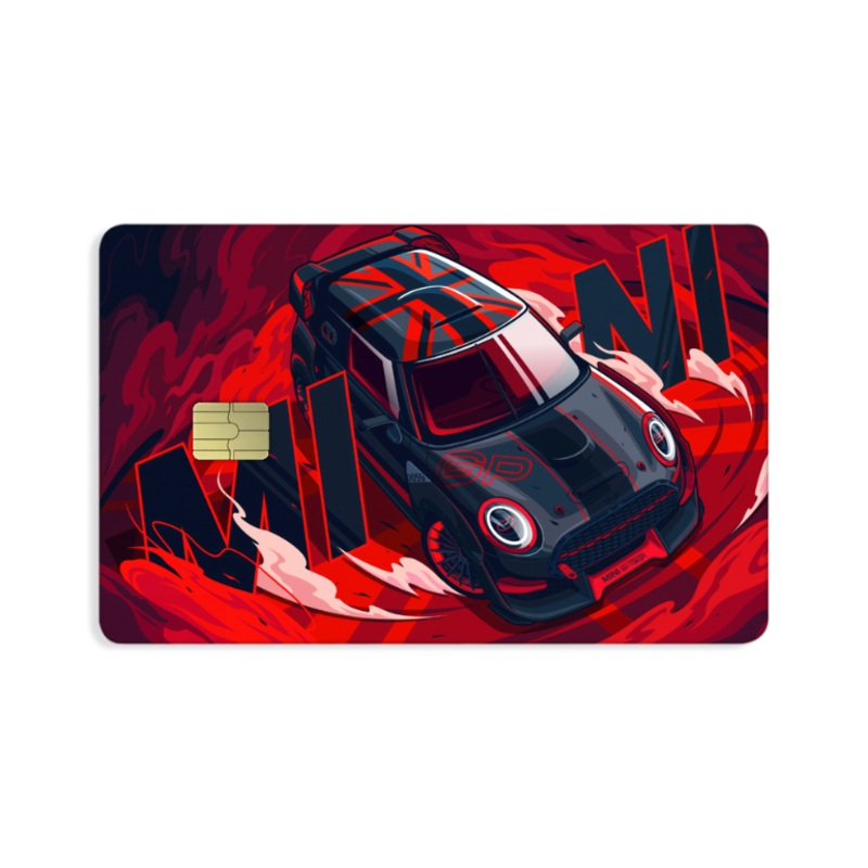 Mini Cooper Card Skin